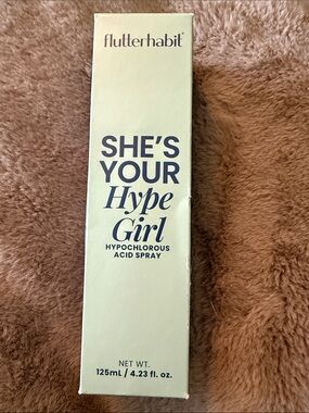 NWT flutterhabit She's Your Hype Girl Hypochlorous Acid Spray